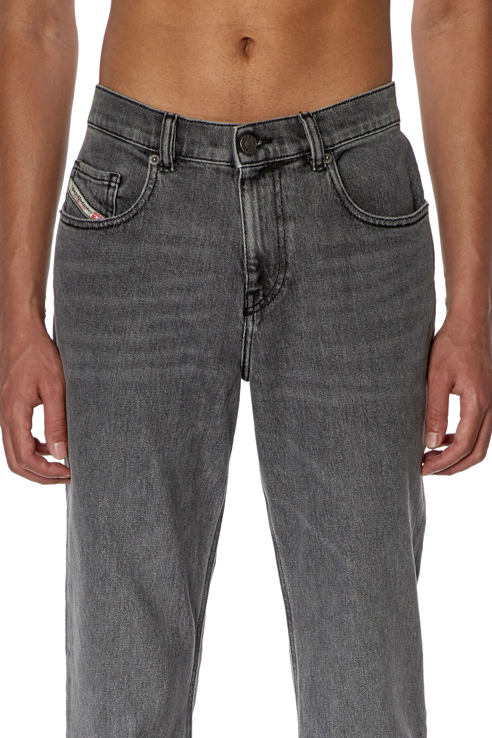 Diesel - Bootcut Jeans 2021 D-Vocs 09F83, Black/Dark grey - Image 3
