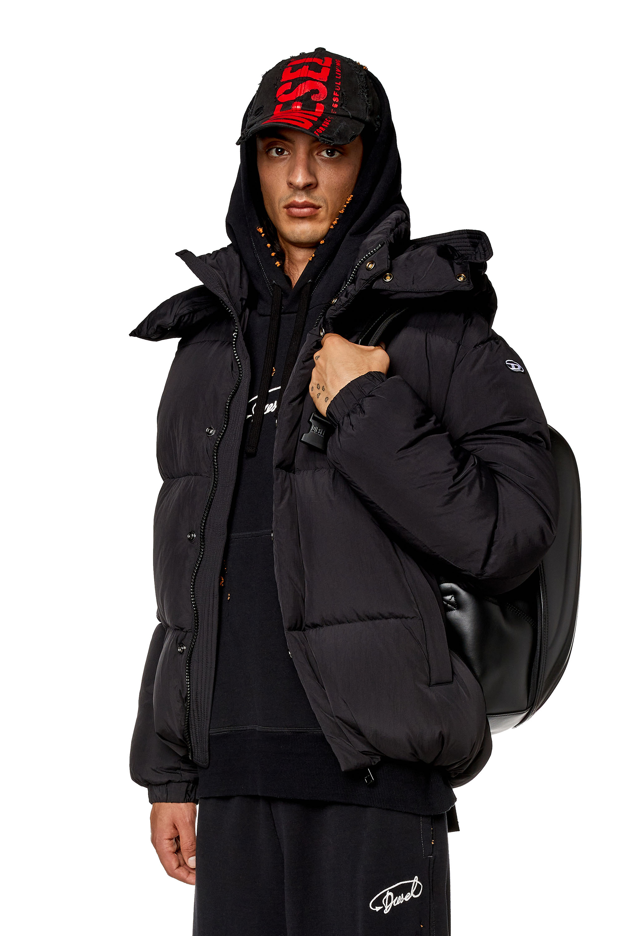 Diesel - W-ROLFYS, Black - Image 1