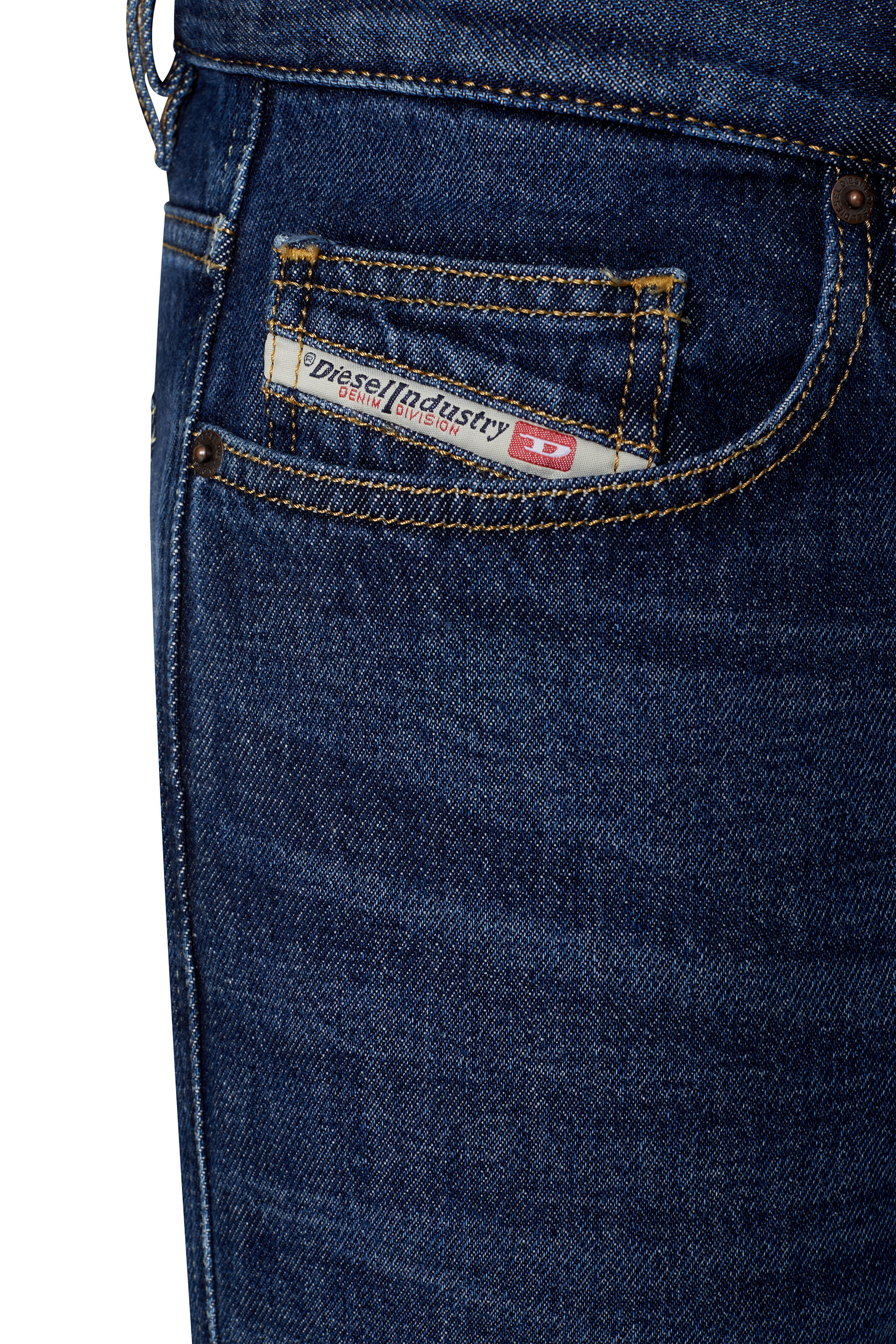 Diesel - Straight Jeans 2020 D-Viker 09C03, Dark Blue - Image 3