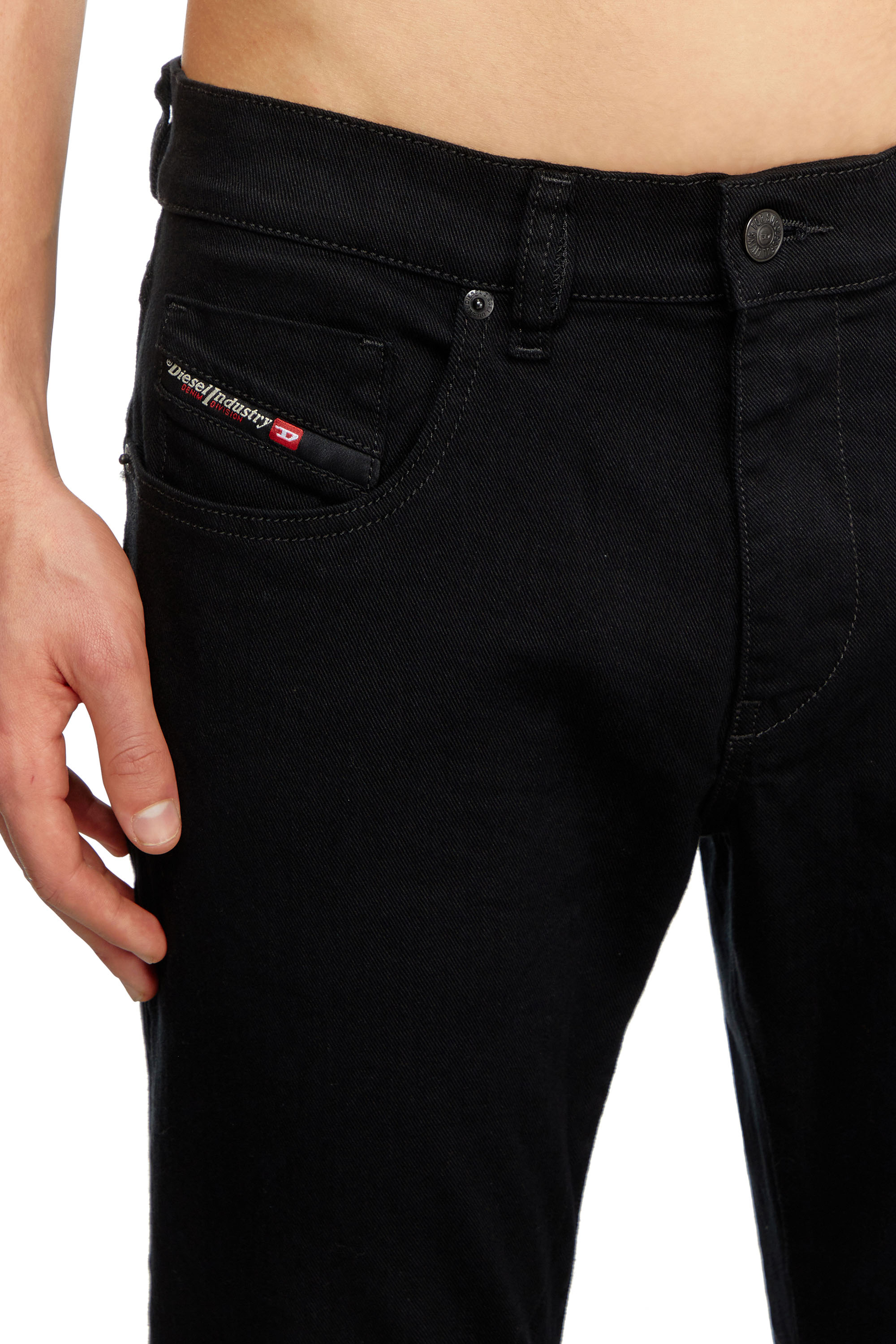 Diesel - Slim Jeans 2019 D-Strukt 069YP, Black/Dark grey - Image 3