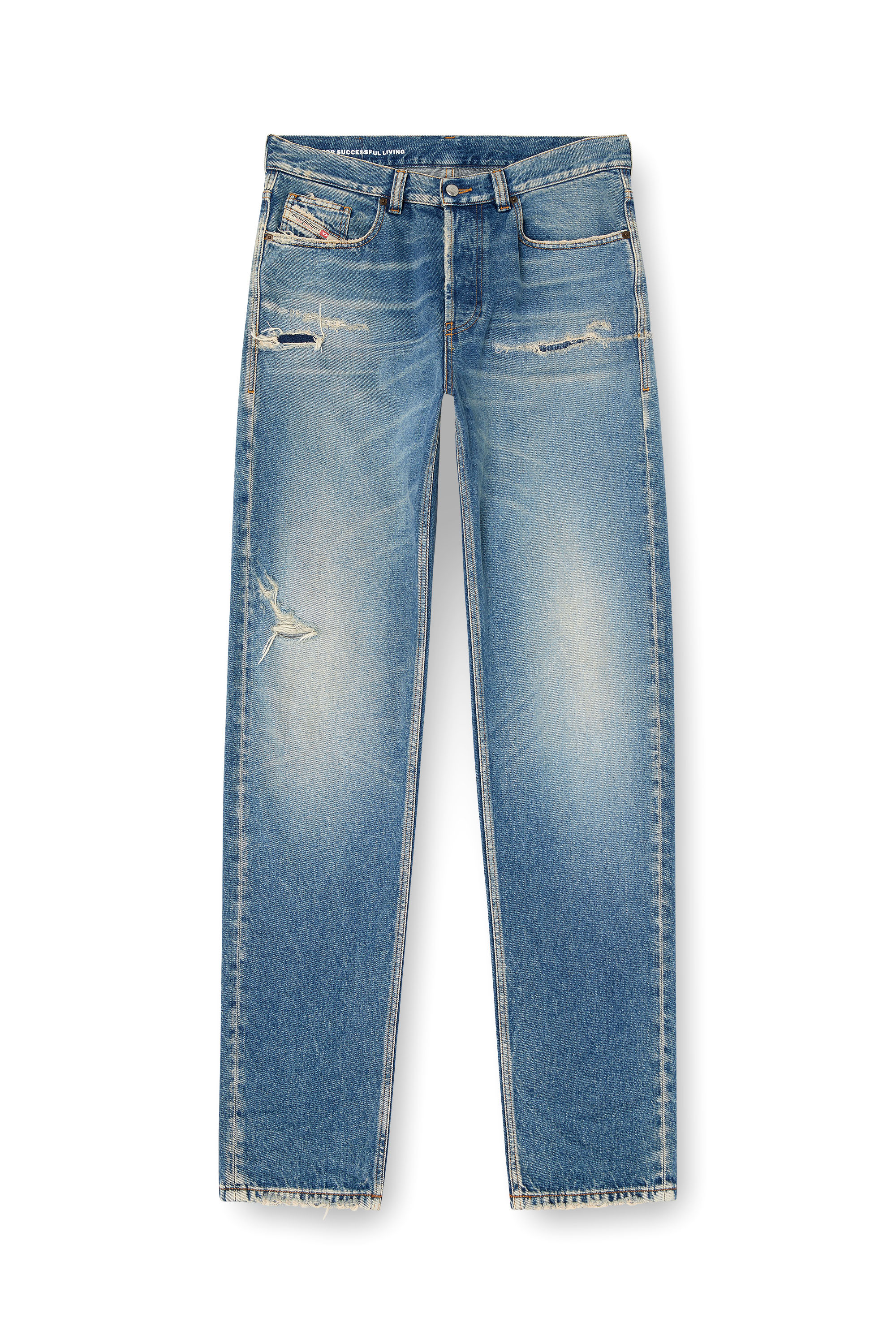 Diesel - Man's Regular Jeans 2024 D-Macs 09L43, Medium blue - 2