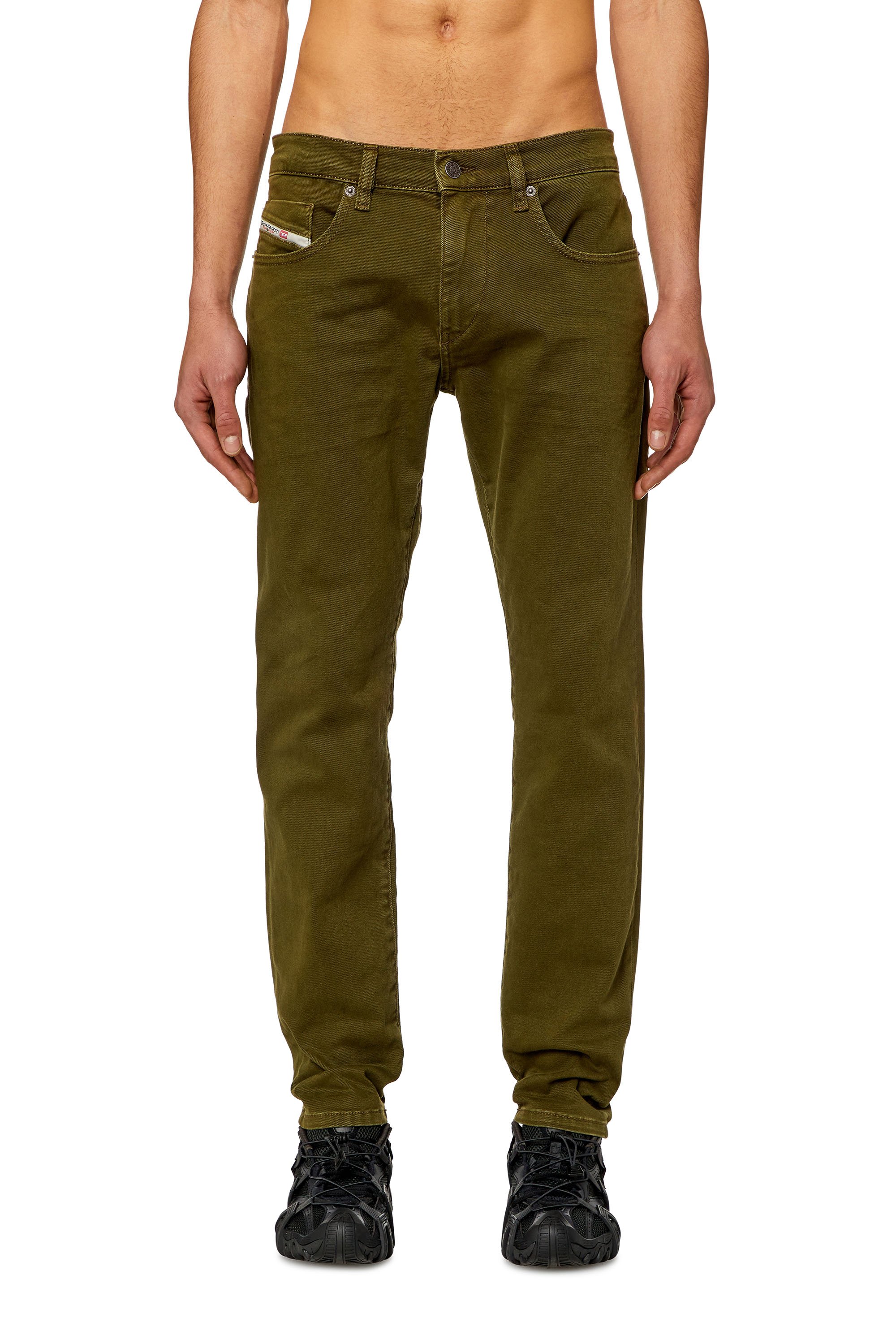 Diesel - Slim Jeans 2019 D-Strukt 0QWTY, Green - Image 1