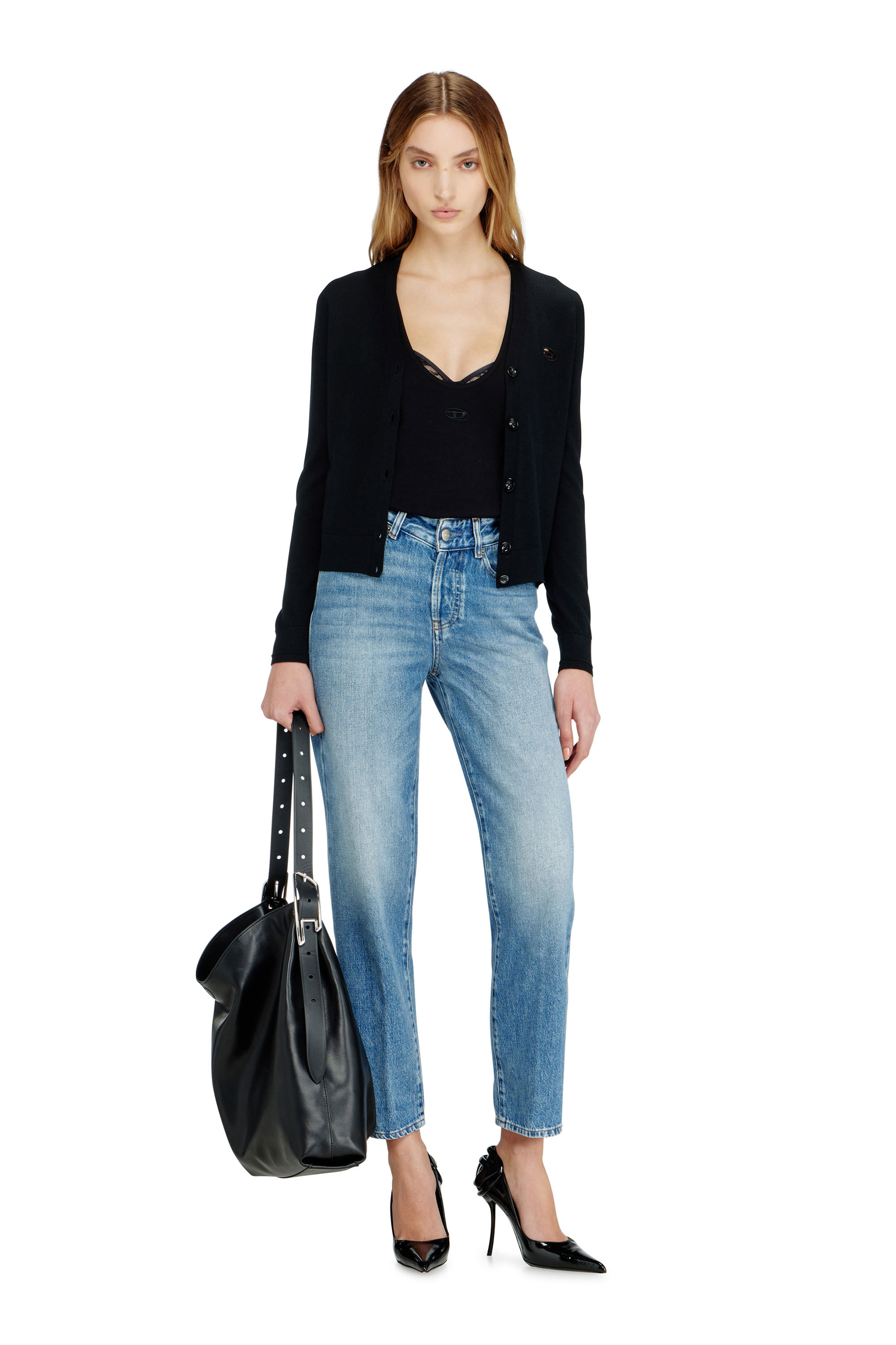 Diesel - Woman's Regular Jeans 1981 D-Went 09Q07, Light Blue - 2